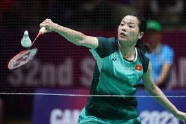 Nguyen Thuy Linh fait partie des huit joueuses vietnamiennes participant aux Championnats d'Asie de badminton 2026, qui se déroulent du 7 au 11 avril en Chine. (Photo : baovanhoa.vn)