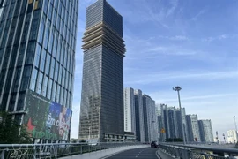 Projets immobiliers dans le centre-ville d'Hô Chi Minh-Ville. Photo : VNA