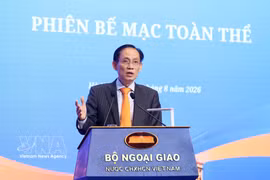 Le ministre des Affaires étrangères, Le Hoai Trung. Photo : VNA