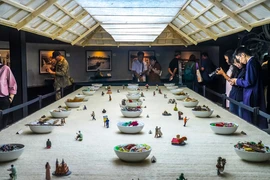 Parmi les temps forts de la saison figure l’ouverture officielle, à la mi-janvier 2026, du Musée du phở (Phở Museum), situé dans le quartier de Ben Thanh. Photo : VNA