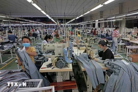 Viet Thang JEAN Company Limited exporte chaque année des millions de produits vers les marchés de l'UE, des États-Unis, du Japon et de la République de Corée. (Photo : VNA)