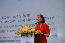 Ramla Khalidi, Représentante résidente du PNUD au Vietnam. Photo : VNA