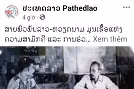 L'article a été publié sur la page Facebook officielle du Pathet Lao. (Photo publiée par VNA)