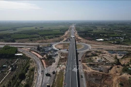 La rocade 3 de Hô Chi Minh-Ville, tronçon traversant la province de Dông Nai. Photo : VNA