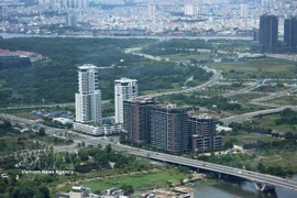 Immobilier dans l’Est de Hô Chi Minh-Ville. Photo : VNA