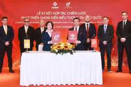 Sun Group s'associe à Dragone pour établir conjointement une nouvelle norme pour les arts du spectacle au Vietnam. Photo : Sun Group