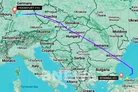 Vietnam Airlines déroute son vol Francfort-Hô-Chi-Minh-Ville vers Istanbul pour urgence médicale. Photo : Bnews/Vnanet.vn