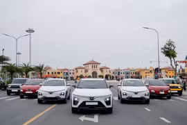 Les ventes de véhicules électriques VinFast bondissent de 127 % en mars 2026. (Photo : Vinfast)
