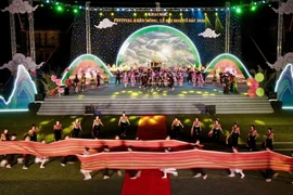 Cérémonie d'ouverture du Festival du khèn Mông – Fête de la fleur To Day 2026. Photo : VNA