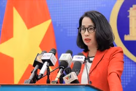 La porte-parole du ministère vietnamien des Affaires étrangères, Pham Thu Hang. Photo : VNA