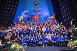 Le Camp réunit 110 jeunes Vietnamiens résidant à l’étranger, en provenance de 31 pays et territoires de par le monde. Photo : VNA