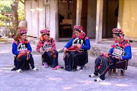 Malgré les aléas du temps, les costumes traditionnels des Hà Nhì ont su résister à l'épreuve du temps, se transmettant de génération en génération avec une vigueur intacte. Photo : VNA