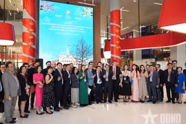 Les délégués de la diaspora lors du colloque intitulé « Valoriser les ressources des Vietnamiens d’outre-mer pour tirer parti des acquis de la quatrième révolution industrielle au service du développement de Ho Chi Minh-Ville ». Photo : Quan doi nhan dan