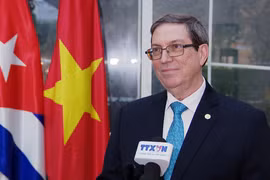 Le ministre cubain des Affaires étrangères, Bruno Rodríguez Parrilla. Photo : VNA