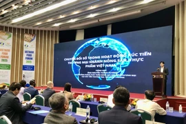 Lors de la conférence internationale « Marque alimentaire du Vietnam 2025 », tenue le 12 novembre à Hô Chi Minh-Ville. Photo : VNA