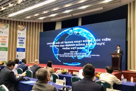 Lors de la conférence internationale « Marque alimentaire du Vietnam 2025 », tenue le 12 novembre à Hô Chi Minh-Ville. Photo : VNA