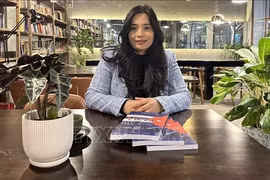 La docteure Loc Thi Thuy, experte économique à l’Institut de recherche sur l’Europe et les Amériques (Académie vietnamienne des sciences sociales). Photo : VNA