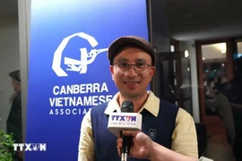 Le président de l’Association des Vietnamiens de Canberra, président de l’Association des entrepreneurs vietnamiens de la ville, et récipiendaire de la Médaille de l’Ordre d’Australie (OAM), Harry Hoang. Phôt : VNA
