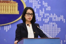 La porte-parole du ministère vietnamien des Affaires étrangères, Pham Thu Hang. Photo : VNA