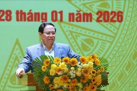 Le Premier ministre Pham Minh Chinh. Photo : VNA