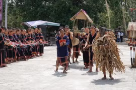 L’espace de la culture du gong dans les Hauts Plateaux du Centre est reconnu par l’UNESCO en 2005 comme un chef-d’œuvre du patrimoine oral et immatériel de l’humanité (Photo : VNA).