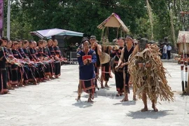 L’espace de la culture du gong dans les Hauts Plateaux du Centre est reconnu par l’UNESCO en 2005 comme un chef-d’œuvre du patrimoine oral et immatériel de l’humanité (Photo : VNA).