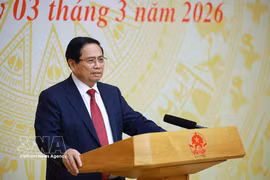 Le Premier ministre Pham Minh Chinh. Photo : VNA