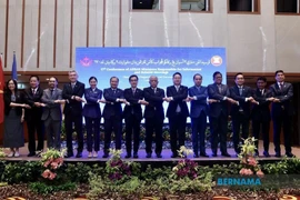 Délégués participant à la 17e Conférence des ministres de l'information de l'ASEAN (Photo : asean.bernama.com)