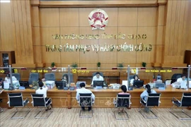 Bac Giang poursuivra activement cette année le développement de l’administration électronique et de l’autorité numérique. Photo ; VNA