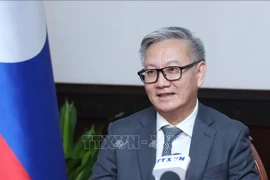 Le ministre lao des Affaires étrangères, Thongsavanh Phomvihane. Photo . VNA