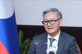 Le ministre lao des Affaires étrangères, Thongsavanh Phomvihane. Photo . VNA