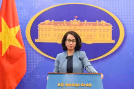 La porte-parole du ministère des Affaires étrangères, Pham Thu Hang. Photo : VNA