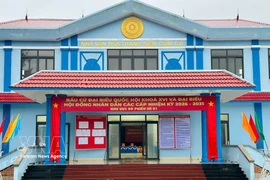 À ce jour, la zone spéciale de Côn Co a achevé les principales tâches de préparation pour les élections. Photo : VNA.