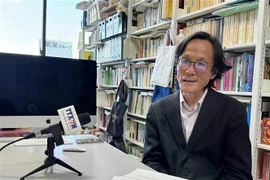 Professeur Shimizu Masaaki de l'Université d'Osaka au Japon. (Photo : VNA)