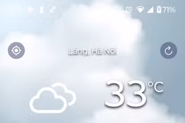 Lancement d'une application d'alerte météo