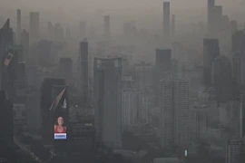 Pollution de l'air à Bangkok, en Thaïlande, le 20 janvier 2025. (Photo : AFP/VNA)