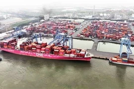 Port international de Cai Mep-Thi Vai, dans la province méridionale de Ba Ria-Vung Tau. Image d'illustration. (Photo : VNA)