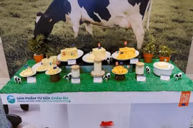Produits laitiers européens d'Irlande. Photo : cafe.vn