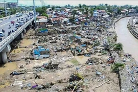 Le bilan du typhon Kalmaegi aux Philippines s'est alourdi à 188 morts le 7 novembre. Photo: Xinhua/VNA