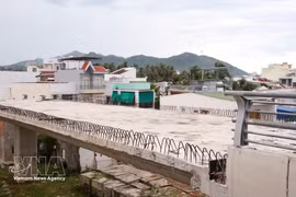 Le projet d'échangeur de Ngoc Hoi, dans le quartier de Tay Nha Trang (province de Khanh Hoa), dont certains éléments restent à achever. Photo d'illustration : VNA