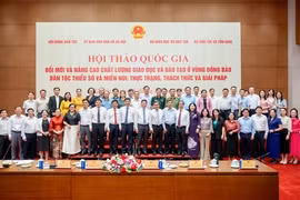 Les délégués à la conférence de Hanoï, Photo daibieunhandan.vn