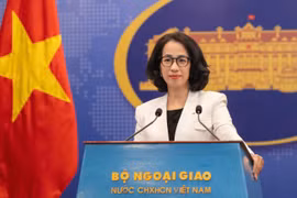La porte-parole du ministère vietnamien des Affaires étrangères, Pham Thu Hang. Photo : VNA