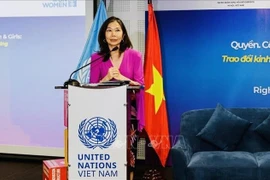 Pauline Tamesis, coordinatrice résidente des Nations Unies au Vietnam. Photo : VNA 