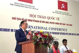 Nguyen Trong Nghia, membre du Bureau politique et président de la Commission pour l'information, l'éducation et la mobilisation de masse du Comité central du Parti. Photo . VNA