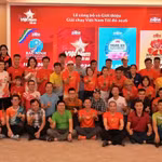 Des représentants de clubs de course à pied de tout le pays participant à la conférence de presse sur la course à pied « My Vietnam 2026 ». Photo: VNA