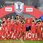 L'équipe nationale vietnamienne remporte la Coupe de l'ASEAN en 2024. Photo : thanhnien.vn