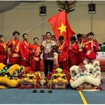 Le Vietnam remporte deux médailles d’or au Championnat d’Asie de danse du lion et du dragon 2025. Photo : gracieuseté des organisateurs