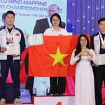 Dang Ngoc Phuong Trinh remporte une médaille d'or aux 34es Championnats du monde de la mémoire WMC 2025. Photo : vtcnews.vn
