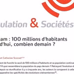 L’étude "Vietnam : 100 millions d’habitants aujourd’hui, combien demain ?" paru sur "Population & Sociétés" en juin 2026. Capture d’écran
