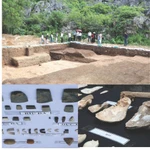 Le site archéologique de Man Bac dans la province de Ninh Binh. Photo : VNA